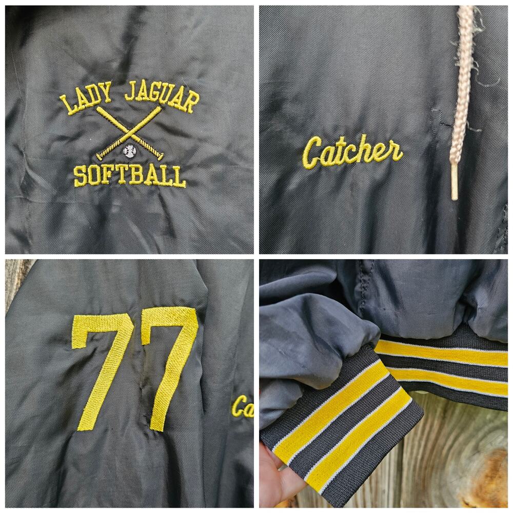 Softball Jacket & Sweatshirt Size XL Farmville Central Lady Jaguars VTG 90s NC - Picture 7 of 12